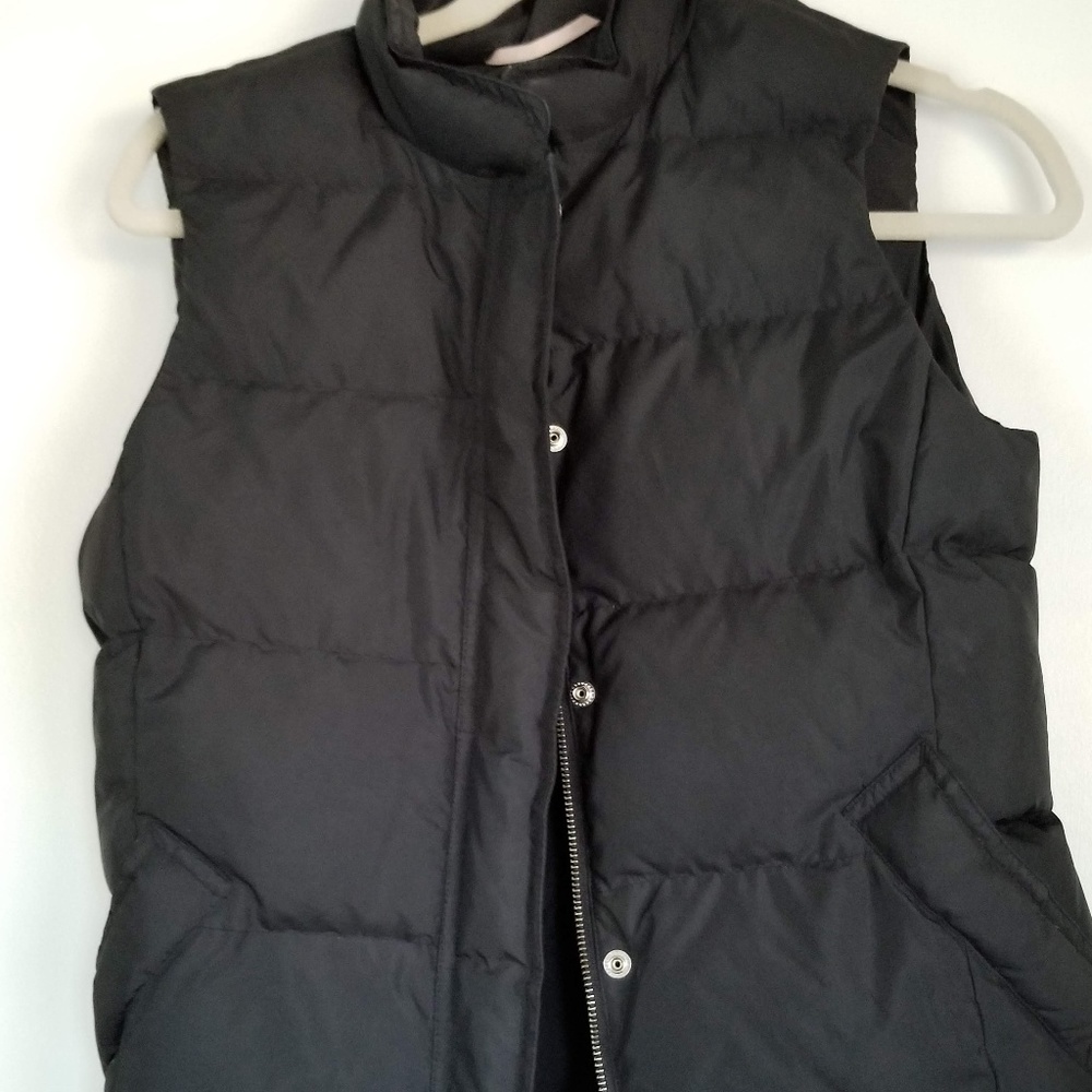 JCrew Black Vest